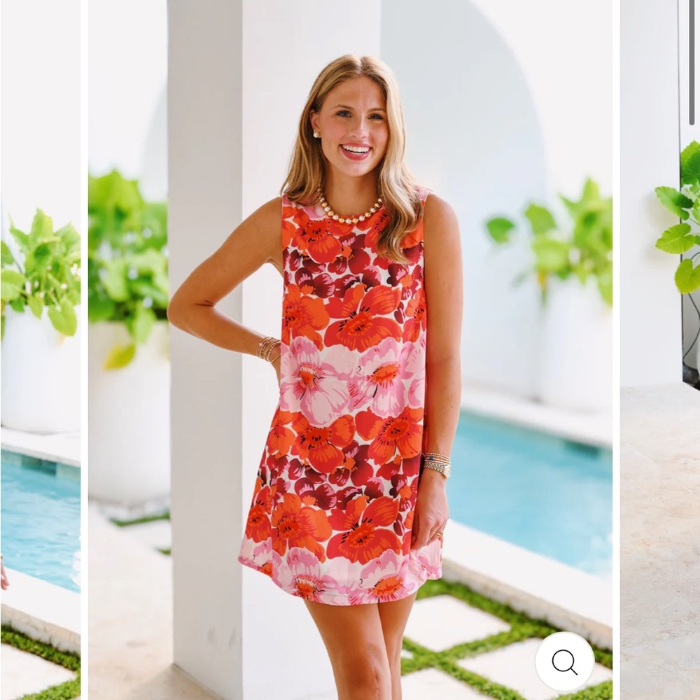 Poppy stripe Marlowe shift dress. Looks like tuckernuck version